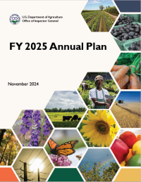 USDA OIG FY25 Annual Plan