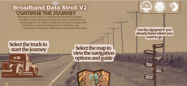 Broadband: A Data Stroll Version 2