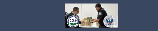 IG Walk visit to CBP facilities in Miami